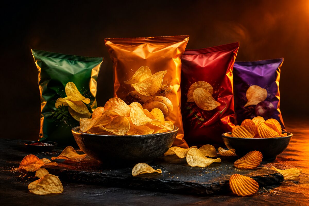 Packaged snack products